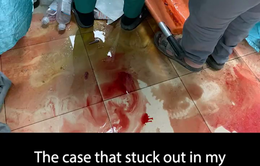 Thumbnail image of a video tagged with @GazaMedicVoices