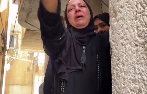 Thumbnail preview image for the video titled: Funeral procession of 2 men killed in IDF raid in Nablus