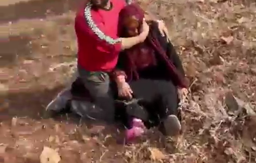 Thumbnail preview image for the video titled: In Turmus Ayya, the elderly woman clubbed by the settler is in critical condition.