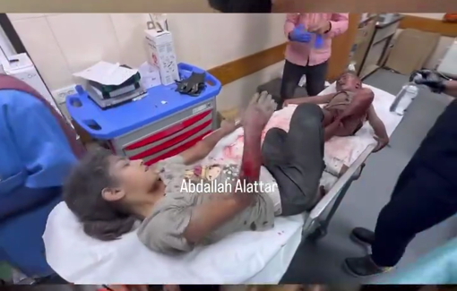 Thumbnail preview image for the video titled: Children wounded in IDF predawn strike on shelter in Zawayda