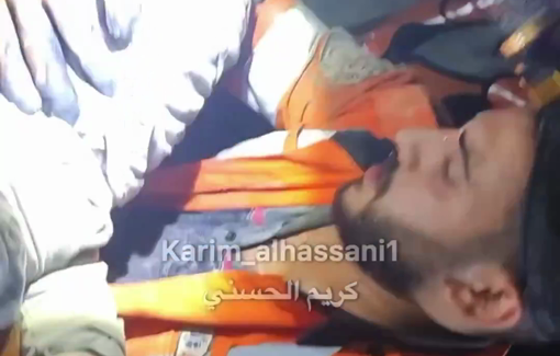 Thumbnail preview image for the video titled: Baby rescued from the rubble of bombed apartments in Jabalia