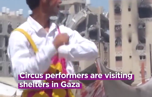 Thumbnail image of a video tagged with Free Gaza Circus