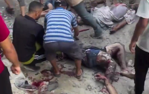 Thumbnail preview image for the video titled: IDF commits another massacre in Shati, Gaza City