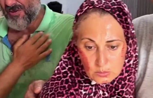 Thumbnail preview image for the video titled: Mother shocked at the death of her son in Khan Younis