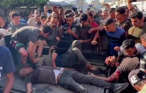 Thumbnail preview image for the video titled: 9 people killed by IDF strike on a Deir al-Balah market