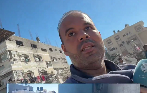 Thumbnail preview image for the video titled: IDF strikes Salah al-Din school and nearby house