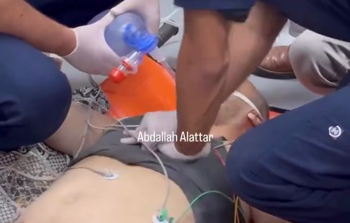 Thumbnail preview image for the video titled: Attempt to resuscitate a victim from the Dabaki family