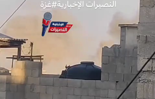 Thumbnail preview image for the video titled: Zaqout residential tower collapses after second IDF bombing in a week