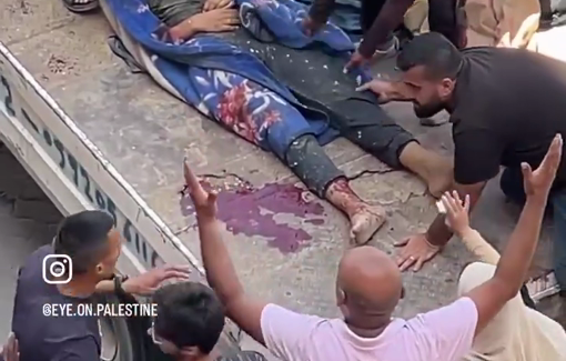 Thumbnail preview image for the video titled: Father mourns his son killed in Gaza strike on City