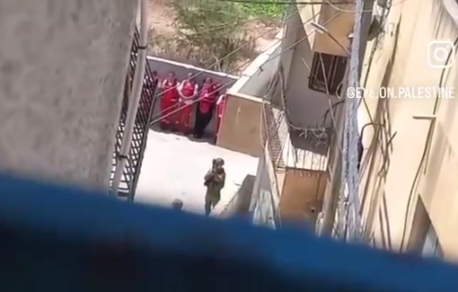 Thumbnail preview image for the video titled: IDF detains paramedics during raid on Tubas