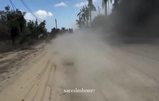 Thumbnail preview image for the video titled: Large destruction left in the wake of IDF assault on Deir al-Balah