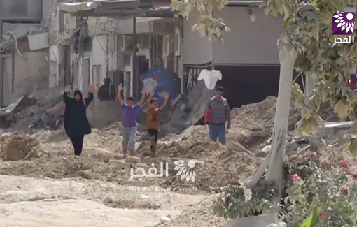 Thumbnail preview image for the video titled: IDF evicts then forces a family back to prevent recording of evidence