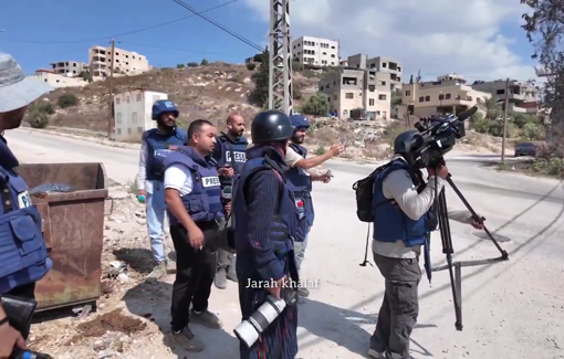 Thumbnail preview image for the video titled: IDF responds to journalists requesting safe passage with shooting