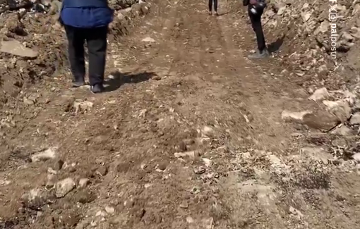 Thumbnail preview image for the video titled: Day 5 of Jenin siege: no road or side walk left intact