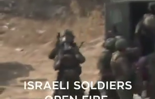 Thumbnail preview image for the video titled: Hebron : IDF soldier open fire on onlookers after killing a Palestinian