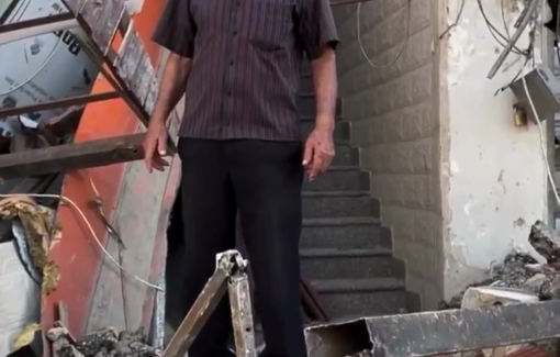 Thumbnail preview image for the video titled: Elderly Jenin resident's home damaged by IDF bulldozrs