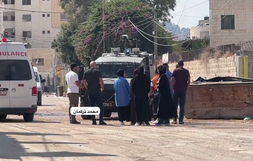 Thumbnail preview image for the video titled: IDF stop and search ambulance an crew, delaying critical care