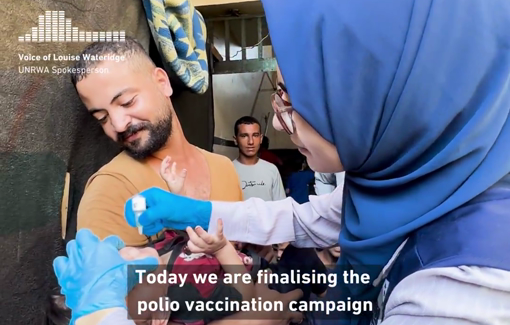 Thumbnail preview image for the video titled: Polio vaccination campaign : the inhumane conditions spreading diseases continue