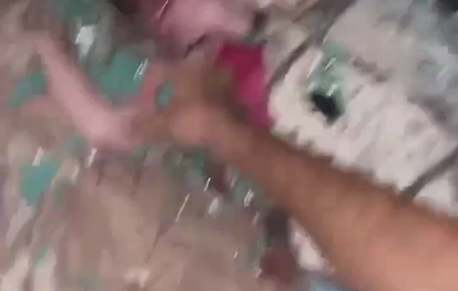 Thumbnail preview image for the video titled: Little girl from Safadi family killed while asleep covering her head