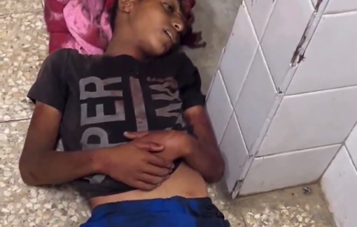 Thumbnail preview image for the video titled: Child killed by artillery shelling in Maghazi