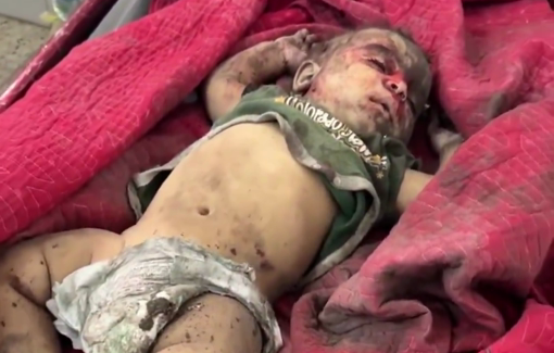 Thumbnail preview image for the video titled: Babies and children main victims of IDF strike on two Zaytoun apartments