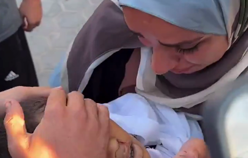 Thumbnail preview image for the video titled: Parents from the Eid family mourn their son killed in Nuseirat