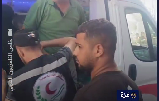 Thumbnail preview image for the video titled: IDF drone strike on Al-Jaouni school: injured arrive at hospital