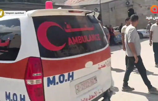 Thumbnail preview image for the video titled: Wounded child from Al-Namir family taken to hospital