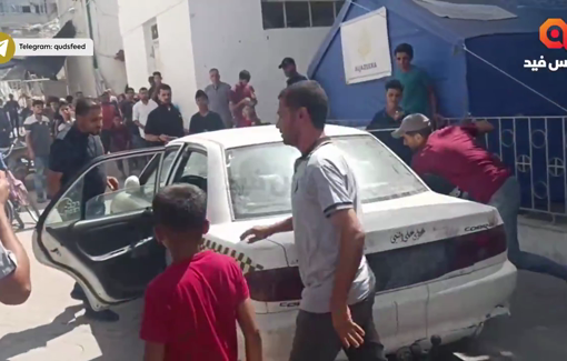 Thumbnail preview image for the video titled: Boy injured in IDF strike on civilians gathering firewood