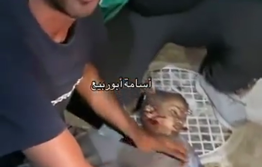 Thumbnail preview image for the video titled: "These are Netanyahu's targets: children"