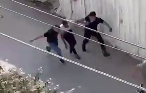 Thumbnail preview image for the video titled: A young man was injured by the Israeli 's bullets during clashes in the town of Qabatiya