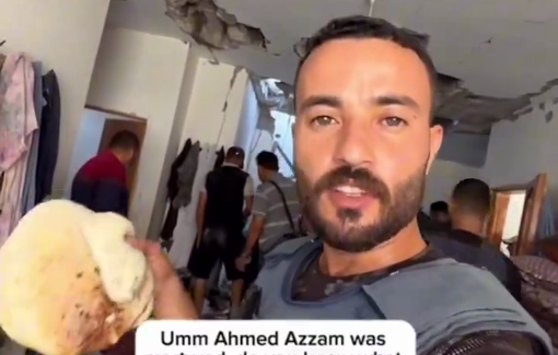 Thumbnail preview image for the video titled: Azzam family killed while baking bread