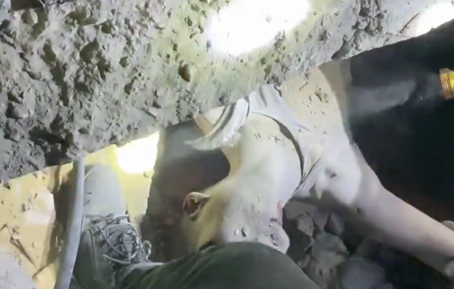 Thumbnail preview image for the video titled: Killed man found under the rubble