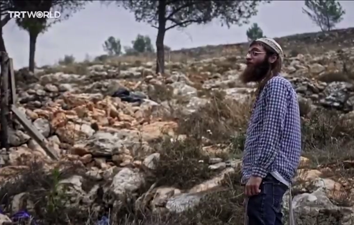 Thumbnail preview image for the video titled: Settlers "ready to kill", train to terrorize Palestinians in the West Bank