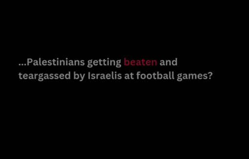 Thumbnail preview image for the video titled: Football : Why Israel must be banned from international football by FIFA