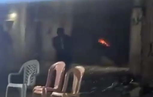 Thumbnail preview image for the video titled: Horror ensues after Israeli strike on a Tulkarm coffee shop