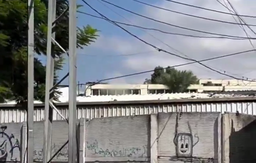 Thumbnail preview image for the video titled: The moment IDF bombed Abdulfattah Hamoud school