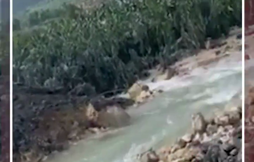 Thumbnail preview image for the video titled: IDF bombed Litani River infrastructure causing agricultural lands to be flooded