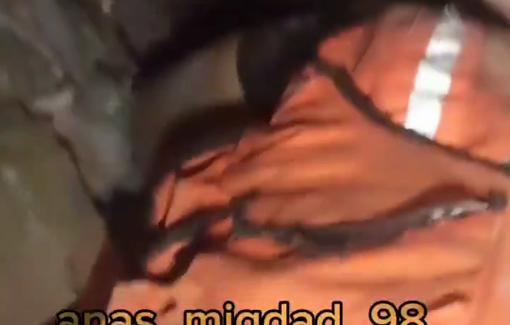 Thumbnail preview image for the video titled: Child rescued from the rubble of her home bombed by the IDF at night