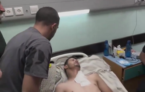 Thumbnail preview image for the video titled: Journalist Fadi Al-Wahidi in critical condition