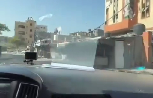 Thumbnail preview image for the video titled: Israeli strike nearly massacred an ambulance crew