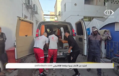 Thumbnail preview image for the video titled: Casualties from Israeli strike on a gathering near Hashemia school