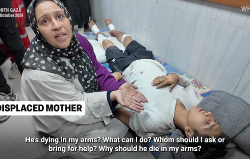 Thumbnail preview image for the video titled: WHO reporting on their mission in Kamal Adwan hospital