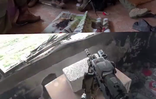 Thumbnail preview image for the video titled: Reckless shooting of IDF soldiers (Golani Brigade) in Gaza