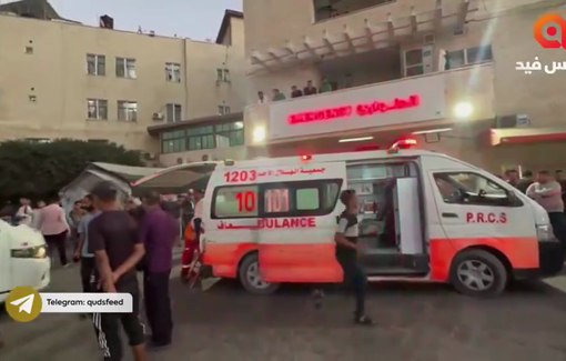 Thumbnail preview image for the video titled: Elderly, women and children injured by Israeli drone in Zawayda