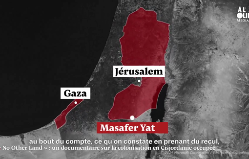 Thumbnail preview image for the video titled: Masafer Yatta in West Bank under Israeli occupation, by Basel Adra