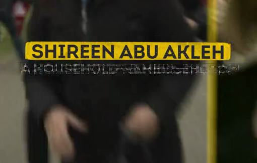 Thumbnail preview image for the video titled: Two years ago, an Israeli sniper shot Shireen Abu Akleh in the head, a crime that remains unpunished