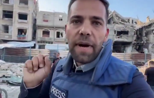 Thumbnail preview image for the video titled: Shuhaibar school deserted as the IDF warned of a second strike