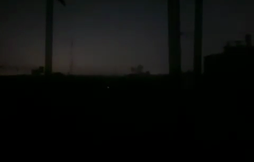 Thumbnail preview image for the video titled: Large detonation in Al-Fakhoura heard across South Gaza