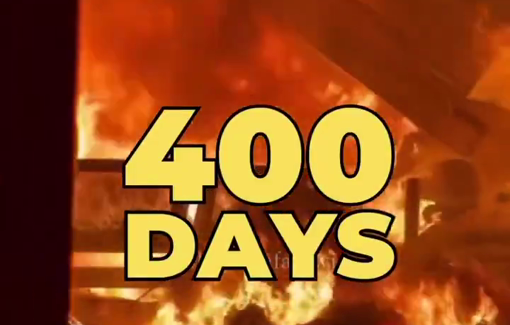 Thumbnail preview image for the video titled: 400 days of genocide